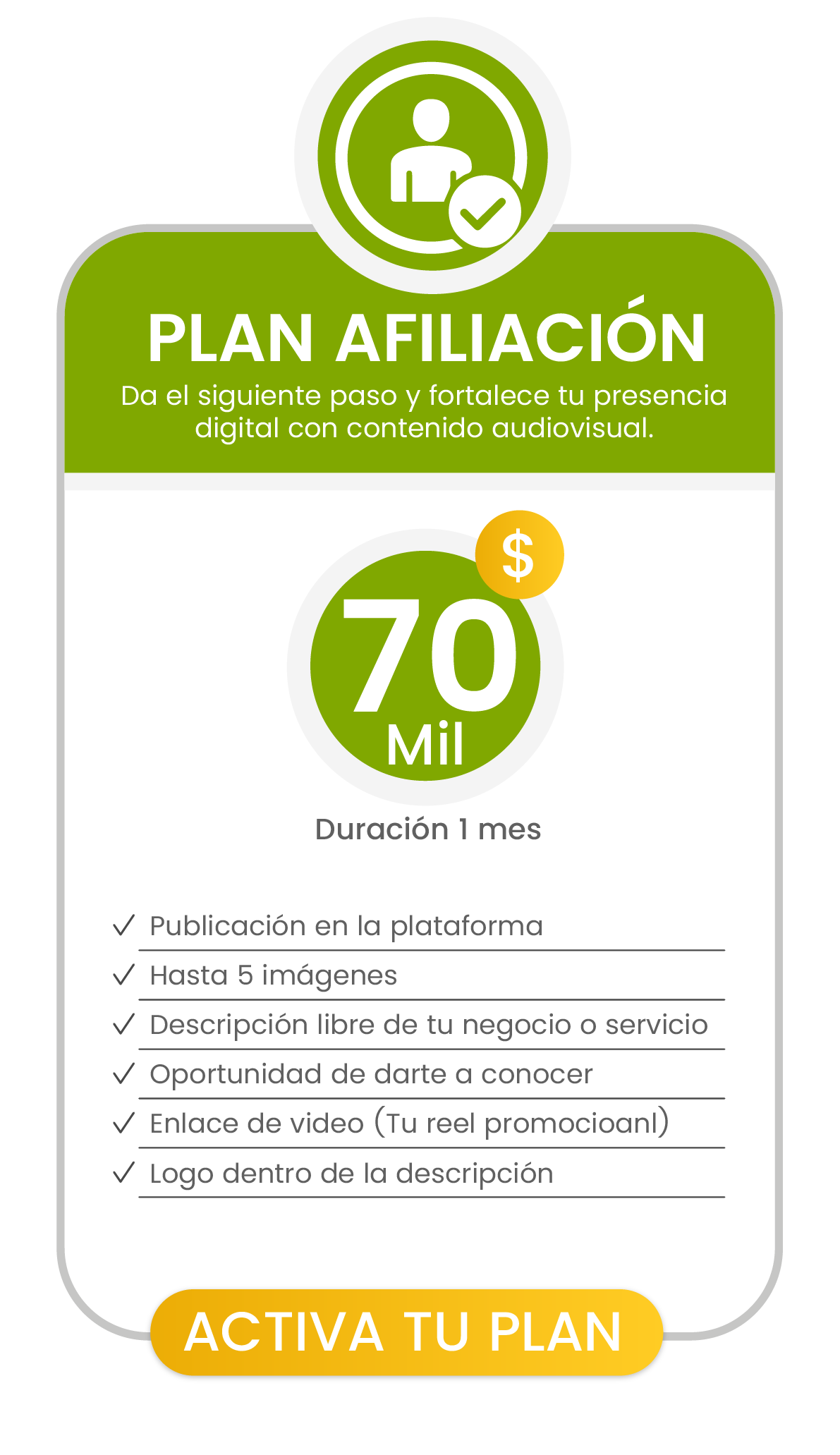 Plan Afiliación